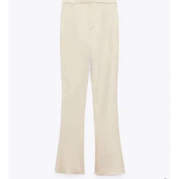 Zara Satin Pants - Picture 7 of 8